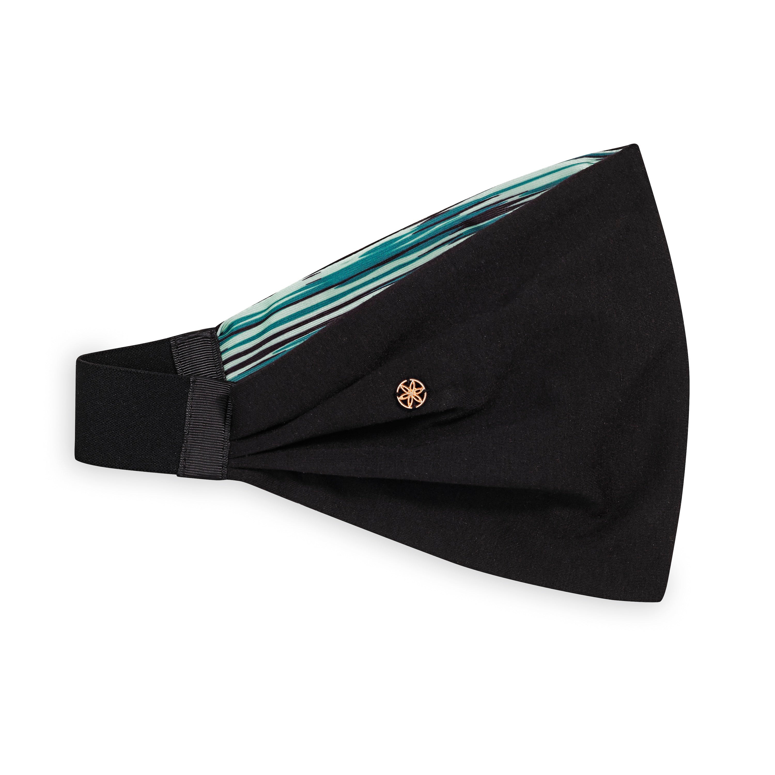 Gaiam Extra-Wide Headband black side 